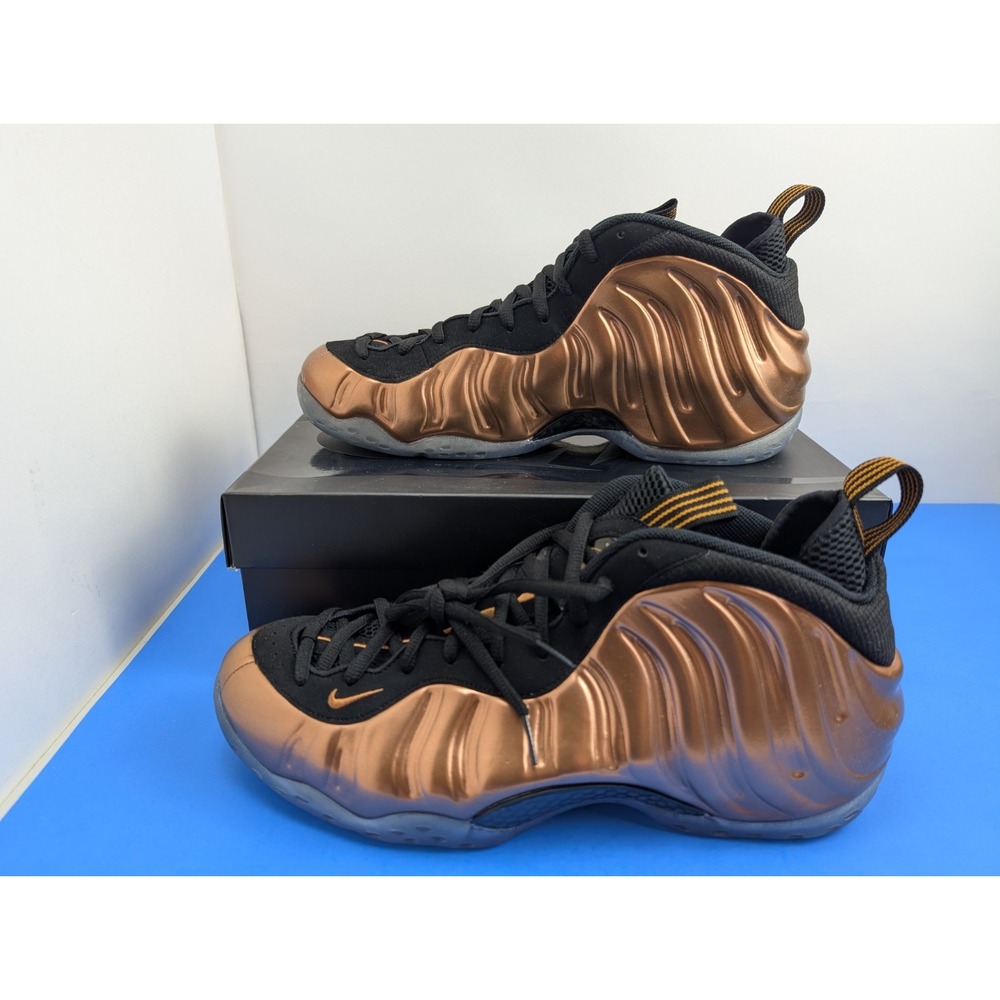 Nike Air Foamposite One Copper Bronze Black Men’s Size 13 314996-007